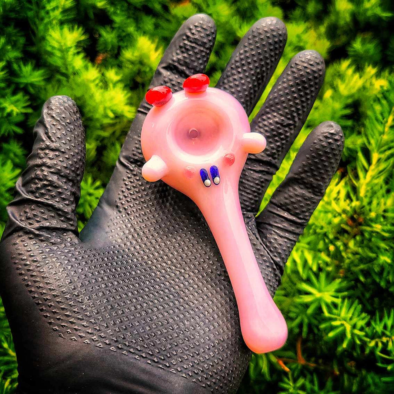 "Kirby Red Boots" Handpipe By Sugarmattys