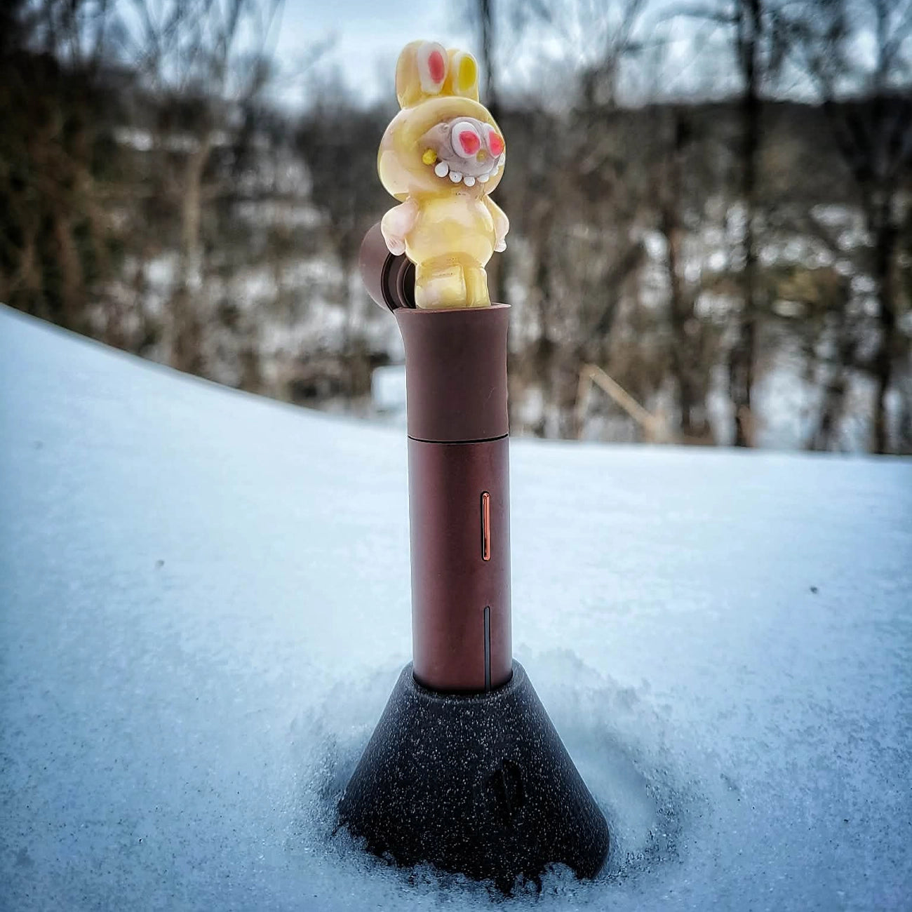 "Loyalty Lapufpuf" Pivot Tip By Tammy Baller Glass