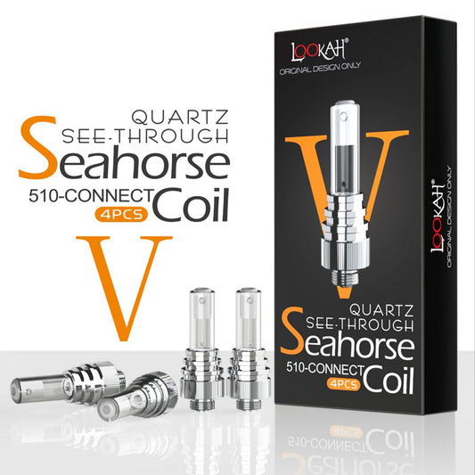 "Coil V See Through Quartz" Replacement Coils By Lookah