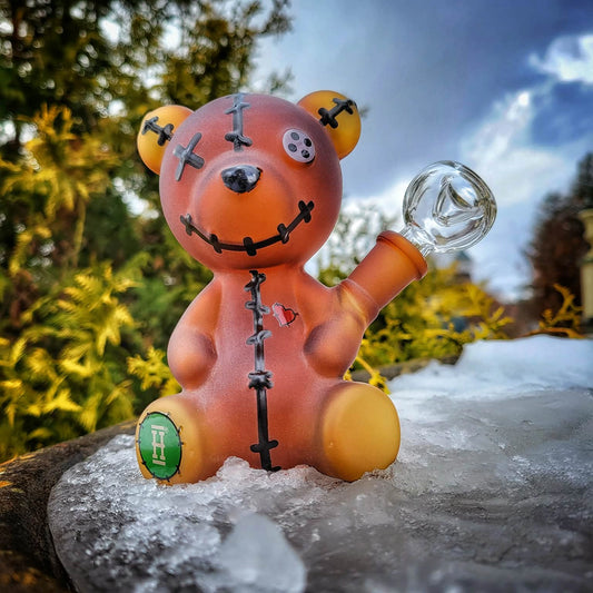"Scare Bear" Waterpipe By Hemper Glass