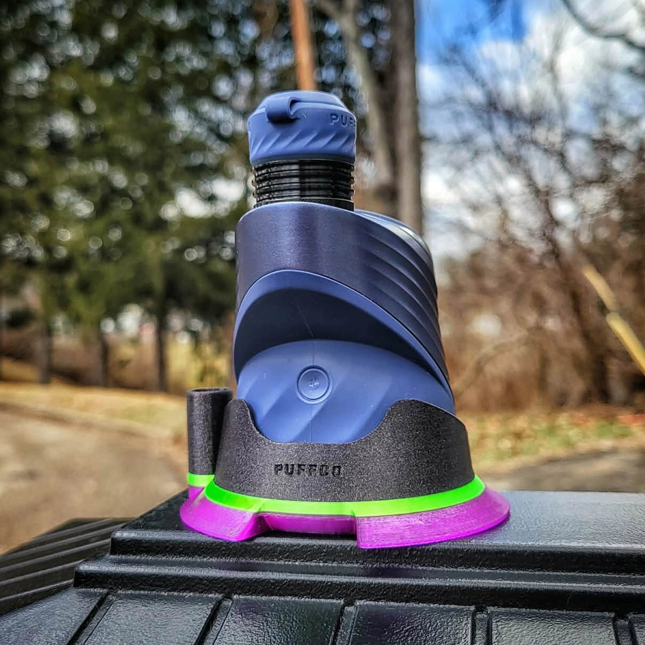 "Mutant UV" Puffco Peak Pro Stabilizing Base By Derek Holtzapfel