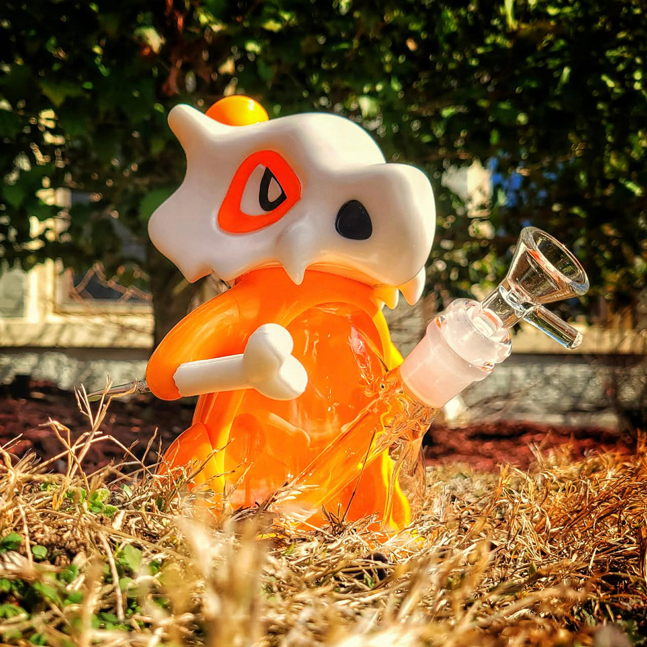 "Orange Cubon" Waterpipe