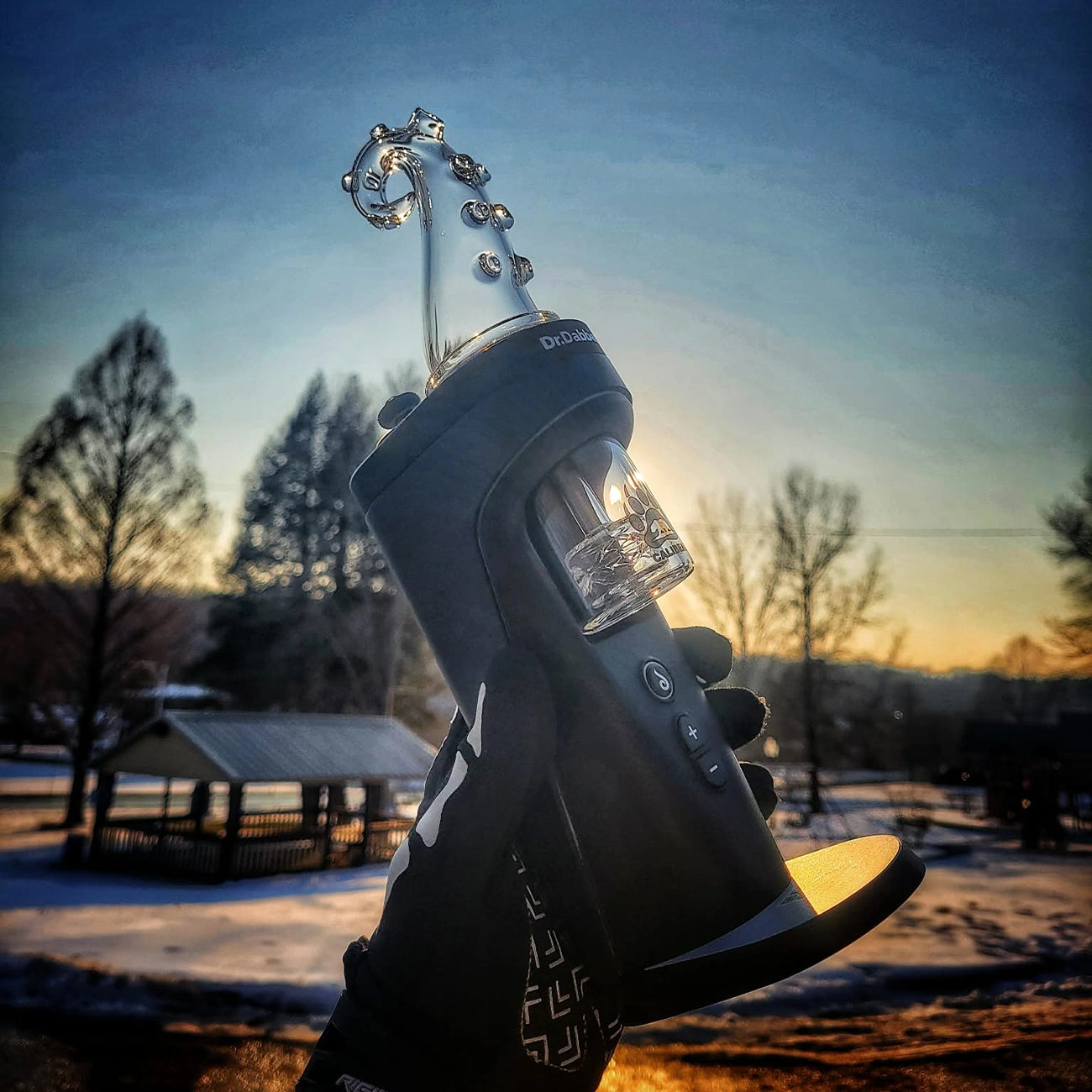 "Octopus Tentacle" Dr. Dabber Switch 2 Attachment By Calibear Glass