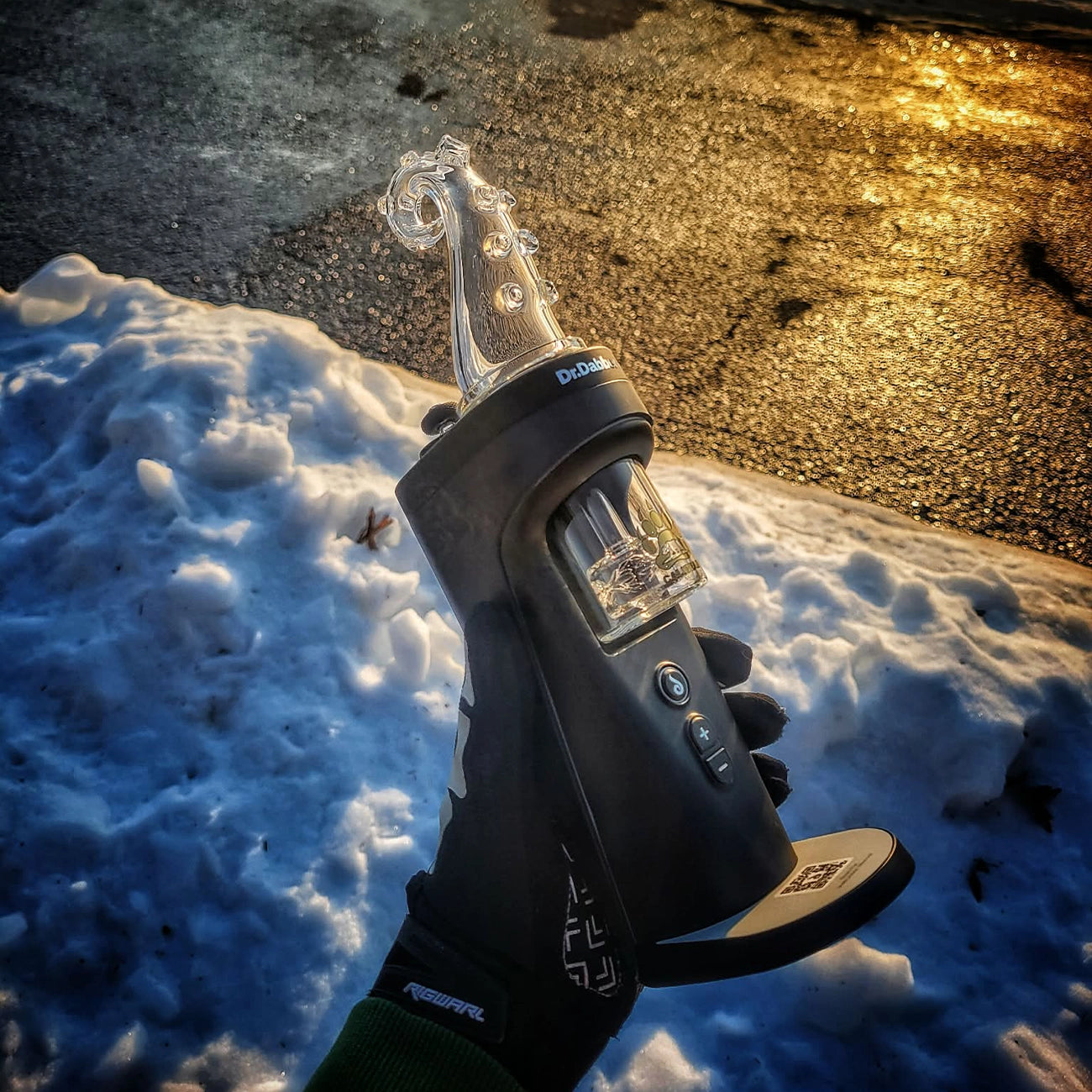 "Octopus Tentacle" Dr. Dabber Switch 2 Attachment By Calibear Glass