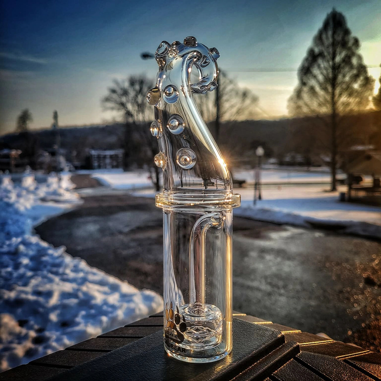 "Octopus Tentacle" Dr. Dabber Switch 2 Attachment By Calibear Glass