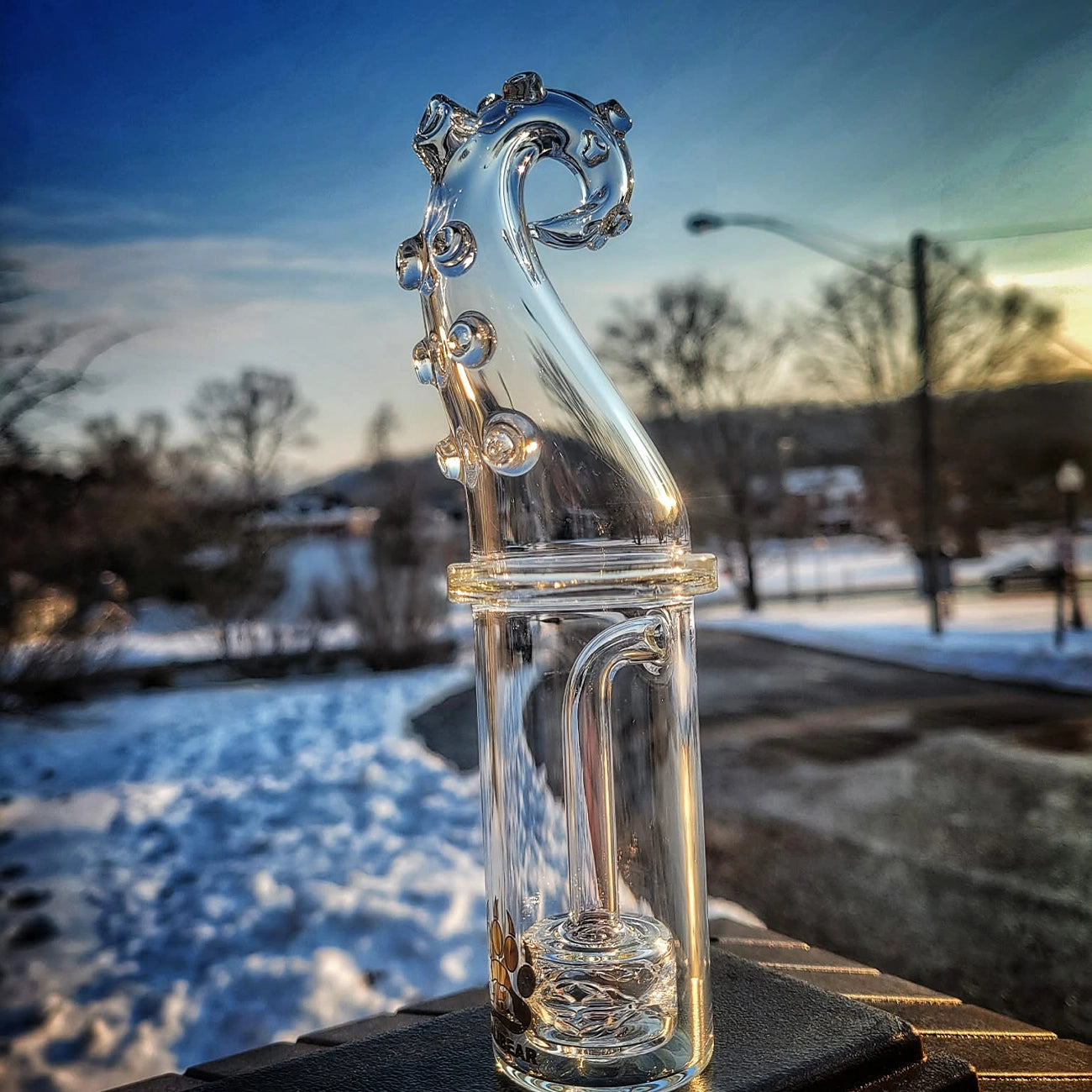 "Octopus Tentacle" Dr. Dabber Switch 2 Attachment By Calibear Glass