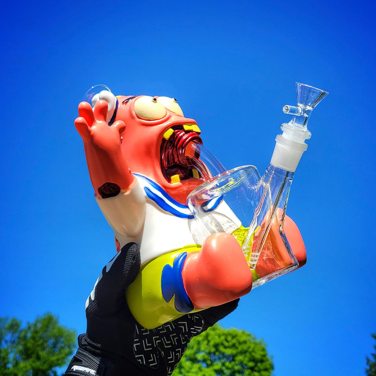 "Zombie Starfish" Water Pipe