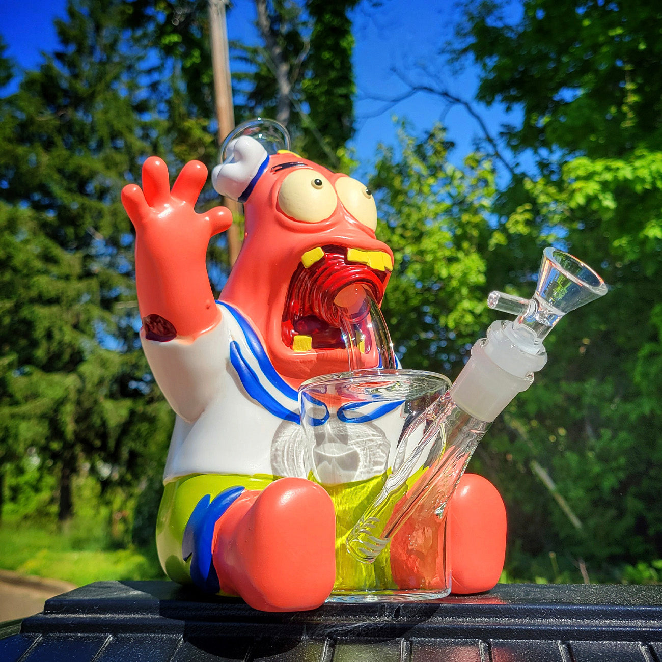 "Zombie Starfish" Water Pipe