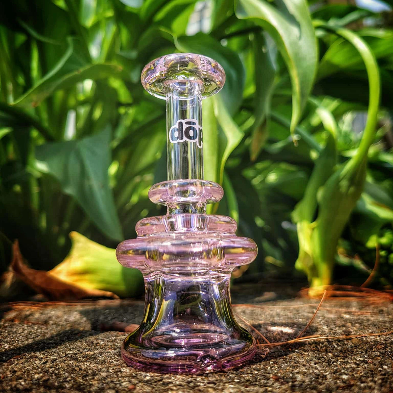 "Pink Dry Bell" Puffco Dry Top By Dop Glass