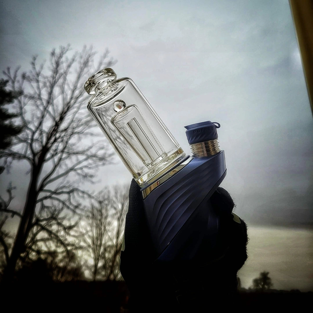 "Opal Chugger" Puffco Attachment By Greek Glass