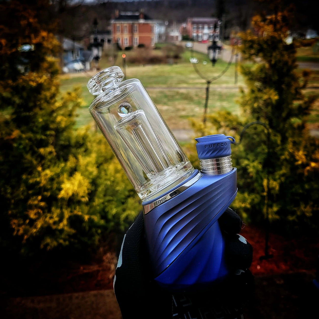 "Opal Chugger" Puffco Attachment By Greek Glass