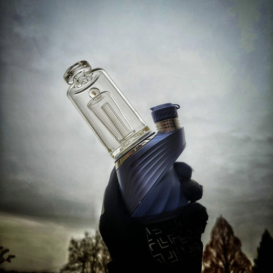 "Opal Chugger" Puffco Attachment By Greek Glass