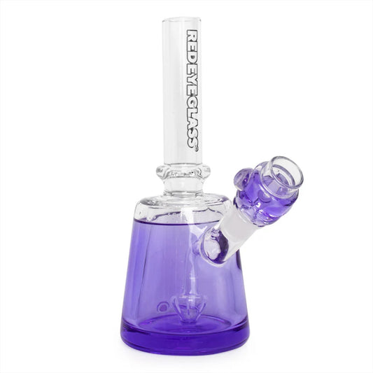 "6.5" Frosty Liquid Bubbler" Hand Pipe By Red Eye Glass