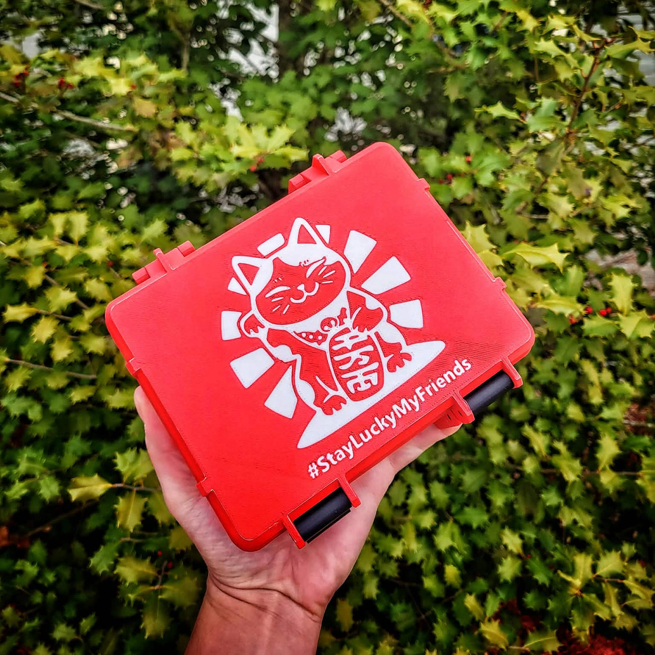 "Lucky Cat" Proxy Case By Finn Glass