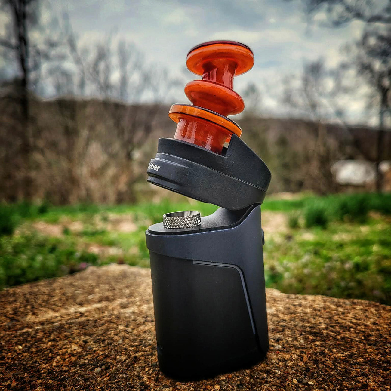 "Ruby Slippers Over Canary" Dr. Dabber Ghost 2 Tip By Slate Glass