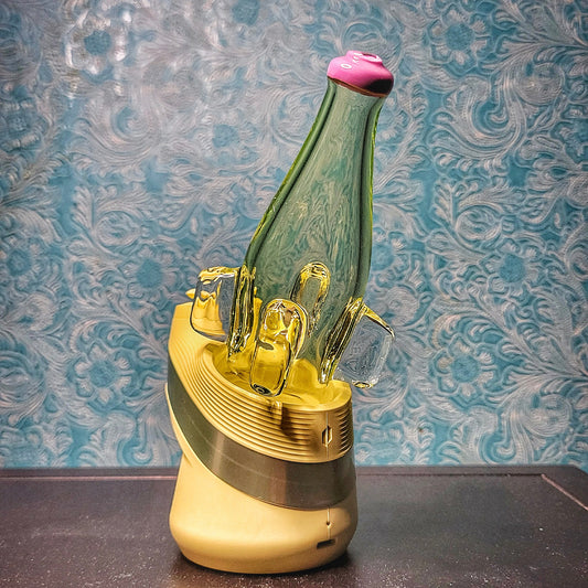 "Rad Nuka Cola UV" Puffco Dry Top By Alec Blows Glass