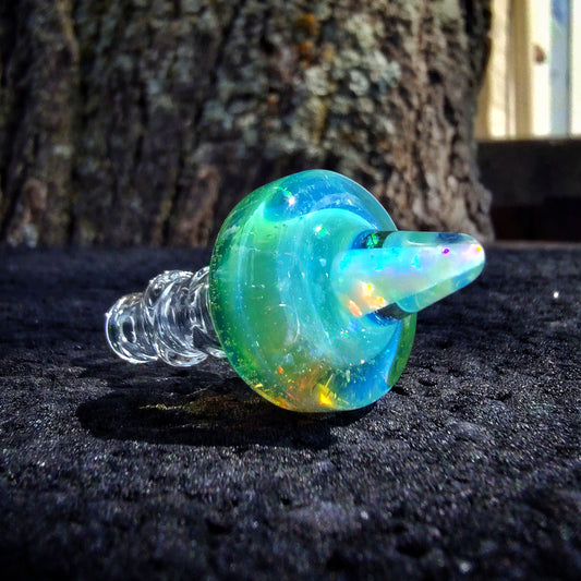 Sea Slime & Crushed Opal 10mm Opal Spike