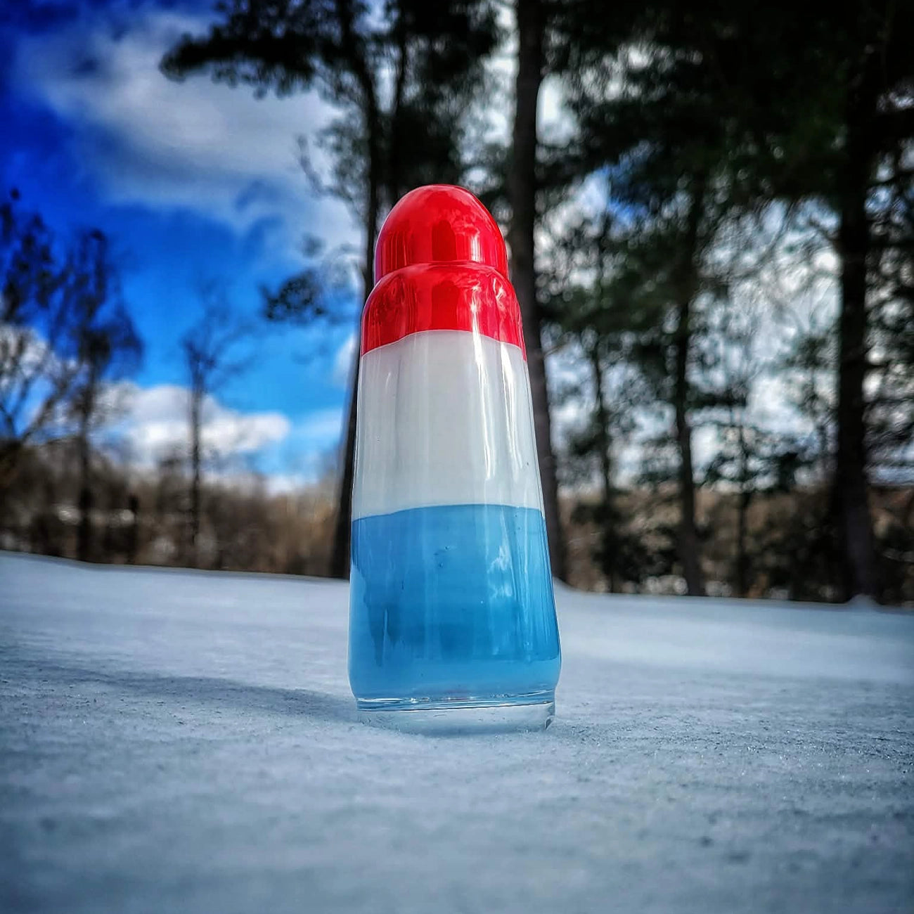 "Bomb Pop #1" Puffco Attachments By Soul Masta Glass