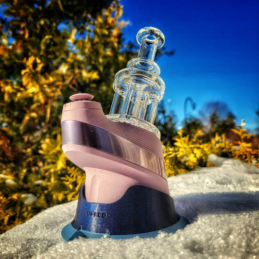 "Sky" Basic New Peak Puffco Stabilizing Base By Derek Holtzapfel