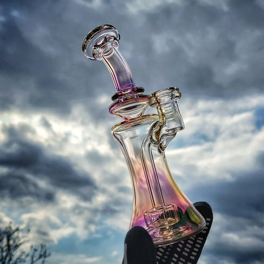 "Fumed Chugger #1" 10MM Rig By Slate Glass