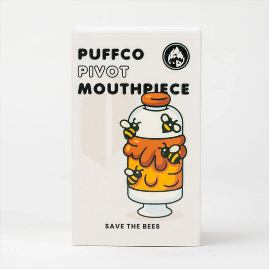 "Save The Bees" Puffco Pivot Tip By Empire Glass