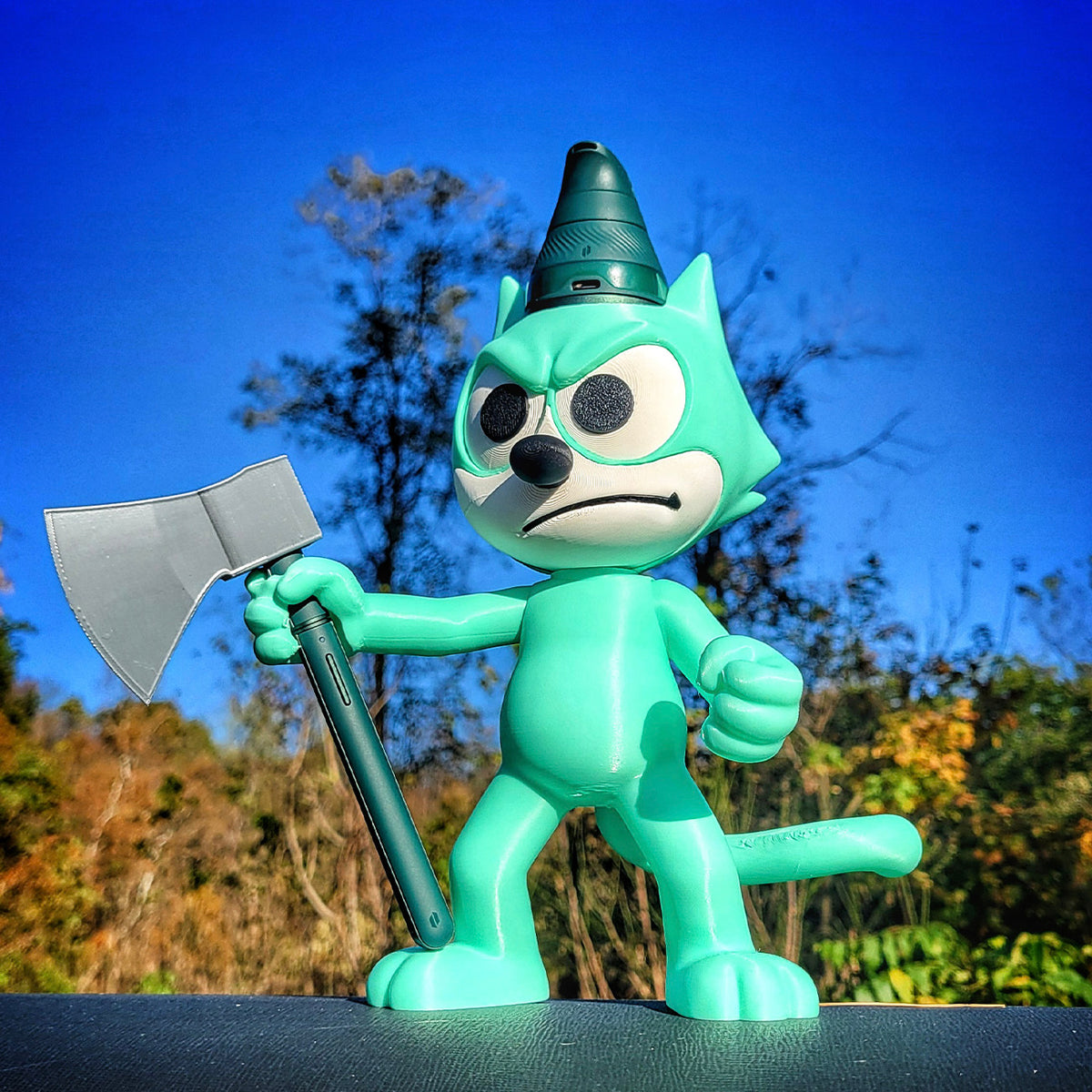 "Teal Felix" Proxy Core Base & Cover By Disqolodeon