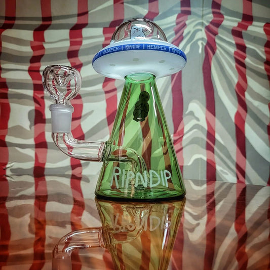 "Lord Nermal UFO" Waterpipe By Hemper Glass X RIPNDIP