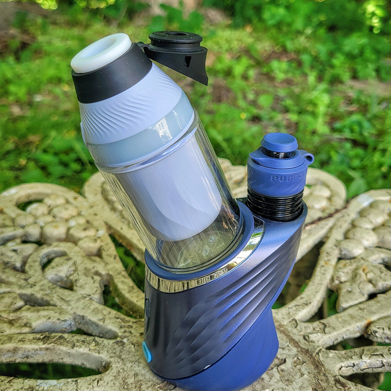Dual Core Puffco Attachment By Finn Glass X Nope2Dope Pivot To Core Adapter Combo