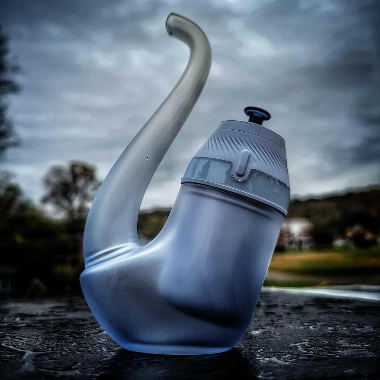 "Black Nebula" New Peak & New Proxy Joystick By Empire Glass