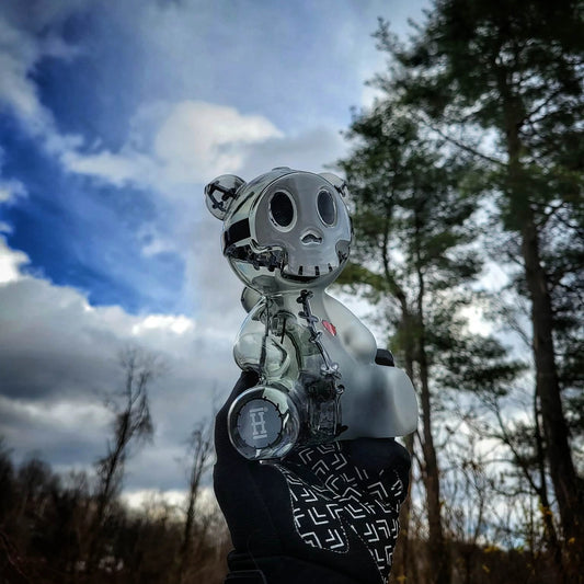 "Scare Bear XL" Waterpipe By Hemper Glass