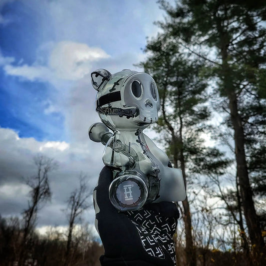 "Scare Bear XL" Waterpipe By Hemper Glass